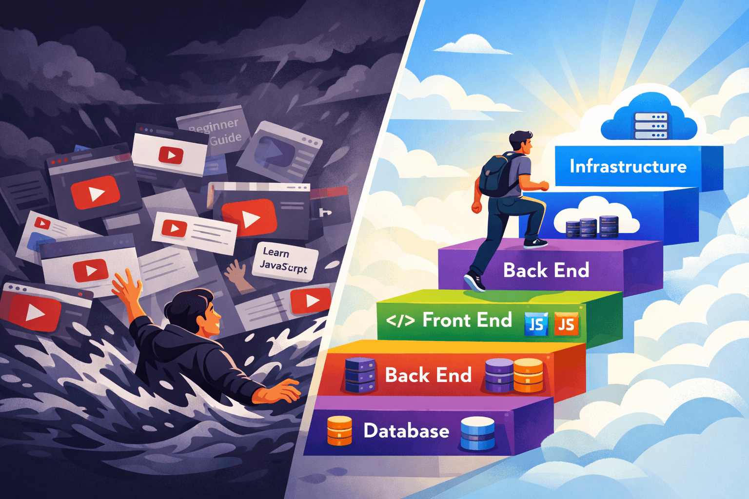 Escaping Tutorial Hell: A Practical Roadmap to Learning Web Development
